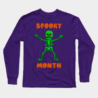 SPOOKY MONTH - HALLOWEEN DESIGN Long Sleeve T-Shirt